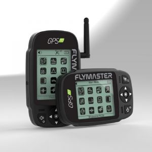Flymaster GPS M with and without FLARM attached (FLARM not included)