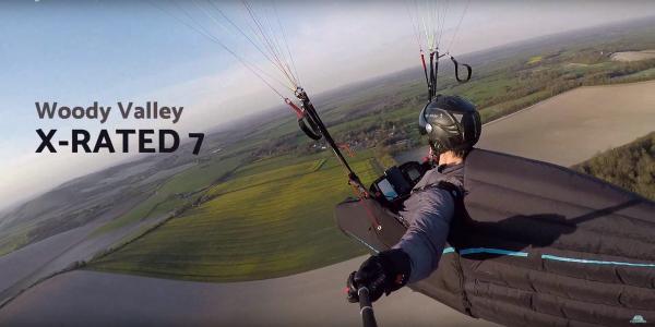 Woody Valley X-Rated7 competition paragliding harness review