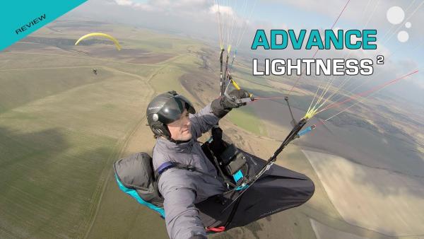 Advance LIGHTNESS 2 pod paragliding harness reviews