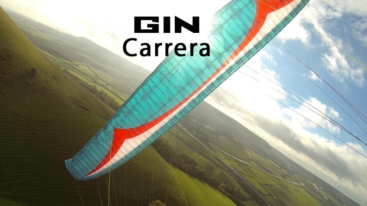 Gin Carrera paraglider review (first flights)